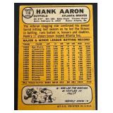 Hank Aaron 1968 Topps #110 Vintage Baseball Card