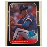 Greg Maddux RC 1987 Donruss Rated Rookie #36 Baseball Card