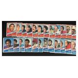 1976 Topps Wonderbread Football Complete Set of 24 Vintage Cards