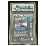 Alex Rodriguez Graded 9 Mint 2000 Crown Royale Final Numbers #23 Baseball Card