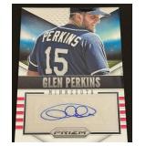 Glen Perkins Auto 2014 Prizm #7 Minnesota Twins Signed Baseball Card