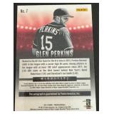 Glen Perkins Auto 2014 Prizm #7 Minnesota Twins Signed Baseball Card