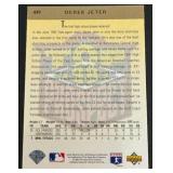 Derek Jeter RC 1993 Upper Deck Top Prospect #449 Rookie Baseball Card