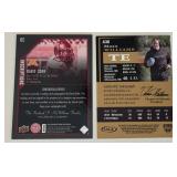 2 University of Minnesota Football Autos - David Cobb 2015 UD Inscriptions #DC and Maxx Williams 2015 SAGE Authentic Autograph #A38