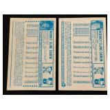 Rod Carew 2 Card Kellogg