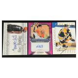3 Auto Cards - Brandon Bielak RC /50, D.J. White RC, Sergei Samsonov