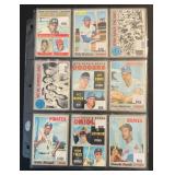 1970 Topps Baseball 9 Card Lot - Stars and HOFs - Nolan Ryan, McCovey/Aaron, Billy Williams, Buckner RC, Aparicio, Stargell, Orioles RC, Cepeda - Vintage Baseball Cards