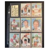 1970 Toss Baseball Lot of 8 Hard to Find High #