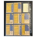 1970 Toss Baseball Lot of 8 Hard to Find High #