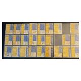 1970 Topps Lot of 34 Vintage Baseball Cards - Includes Team Cards, WS Cards, Semi-High #