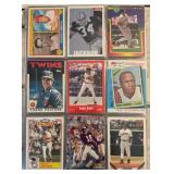 Large Binder of 1970s-90s Cards - Tons of Stars, HOFs, Mostly Baseball with Some Others - Great binder, tons of awesome cards!