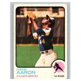 Hank Aaron 1973 Topps #100 Vintage Baseball Card