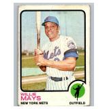 Willie Mays 1973 Topps #305 Vintage Baseball Card