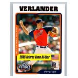 Justin Verlander RC 2005 Topps #UH220 Rookie Baseball Card