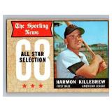 Harmon Killebrew 1968 Topps #381 Vintage Minnesota Twins Baseball Card