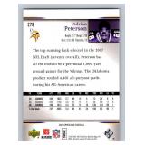 Adrian Peterson RC 2007 Upper Deck Star Rookie #279 Minnesota Vikings Football Card