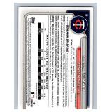 Carlos Correa /199 Purple SP 2024 Topps #23 numbered 114/199 Minnesota Twins Baseball Card