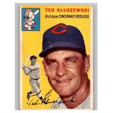 1954 Topps Ted Kluszewski #7 Vintage Baseball Card