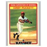 Kirby Puckett 1986 Kaybee oung Super Stars of Baseball #25 Minnesota Twins Card