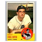 Rocky Colavito 1963 Topps #240 Vintage Baseball Card