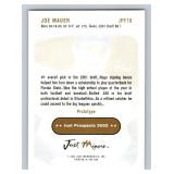 Joe Mauer Minor League Card 2002 Just Minots #JPP.10 Minnesota Twins Baseball Card