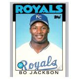 Bo Jackson RC 1986 Topps Traded #50T Rookie Baseball Card