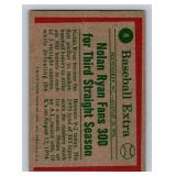 Nolan Ryan 1975 Topps Highlights #5 Vintage Baseball Card