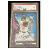 Alex Kirilloff Auto RC /150 - 2021 Finest Blue Refractor #AKI PSA Graded 9 Mint Minnesota Twins Rookie Baseball Card - Numbered 003/150