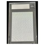 Johnny Manziel 1/1 Auto Pre-Priduction Proof 2022 Leaf Metal Award Winners Wave Blue Football Card