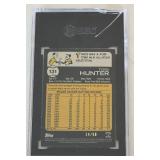 Torii Hunter Red Hot Foil #34/50 SGC 8.5 NM-MT+ 2021 Topps Archives #131 Minnesota Twins Baseball Card