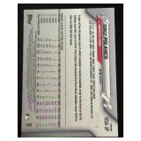 Jorge Polanco Gold Auro 22/50 - 2020 Topps Chrome #USA-JP Signed Minnesota Twins Baseball Card