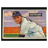 1951 Bowman Alex Kellner #57 Vintage Baseball Card