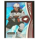 Brock Faber 2023-24 Upper Deck Synergy #91 Rookie Minnesota Wild Hockey Card