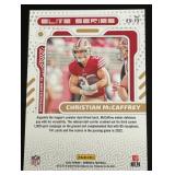 Christian McCaffrey Foil Insert 2023 Donruss Elite Series #ES-13 Football Card
