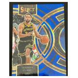 Steph Curry 2023-23 Select Blue Cracked Ice #145 BasketballC ard