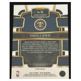 Nikola Jokic Red Cracked Ice Prizm 2023-24 Select Concourse #32 Basketball Card