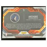 Anthony Edwards Silver Holo 2023-24 Prizm #11 Minnesota Timberwolves Basketball Card