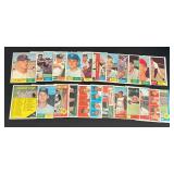1961 Topps Baseball Lot of 24 Vintage Cards Includes Leader Cards, Rookies, Checklist and More!