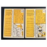 1963 Topps 2 Card Minnesota Twins Lot - Jim Kaat #165 and Bob Allison #75 Vintage Baseball Cards