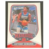 Anthony Edwards RC 2020-21 Chronicles Marquee #254 Rookie Minnesota Timberwolves Basketball Card