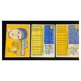 1970 Topps 3 Card Vintage HOF Stars Lot - Yastrzemski, Jenkins, McCoovey