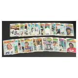 1977 Topps Football 40 Card Vintage Lot