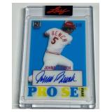 Johnny Bench Auto /9 - 2020 Leaf Pro Set Pure Past #PSP-JB1 numbered 2/9 - Signed Baseball Card
