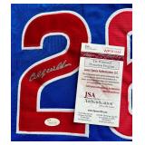 Billy Williams Signed Jersey with JSA COA Size XL - Chicago Cubs Baseball