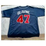 Tom Glavine Signed Jersey with JSA COA Size XL - Atlanta Braves Baseball