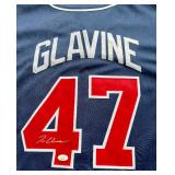 Tom Glavine Signed Jersey with JSA COA Size XL - Atlanta Braves Baseball