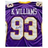 Kevin Williams Signed Minnesota Vikings Jersey with JSA COA - Size XL