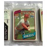 1980 Topps Baseball Rack Pack - Rickey Henderson RC??? - Tom Seaver on Top - Vintage Baseball Cards