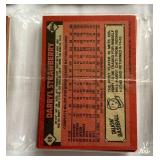 (2) 1986 Topps Baseball Rack Packs - Rickey Henderson and Eddie Murray on Top, Strawberry on Bottom - Vintage Baseball Cards