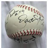 Signed Softball by Minnesota Vikings, North Stars and More - Including Mike Modano